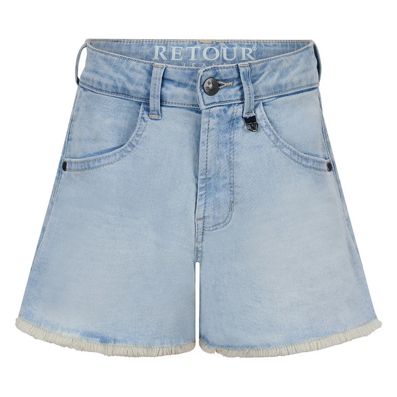 Meisjes Short Coco Retour MID BLUE DENIM