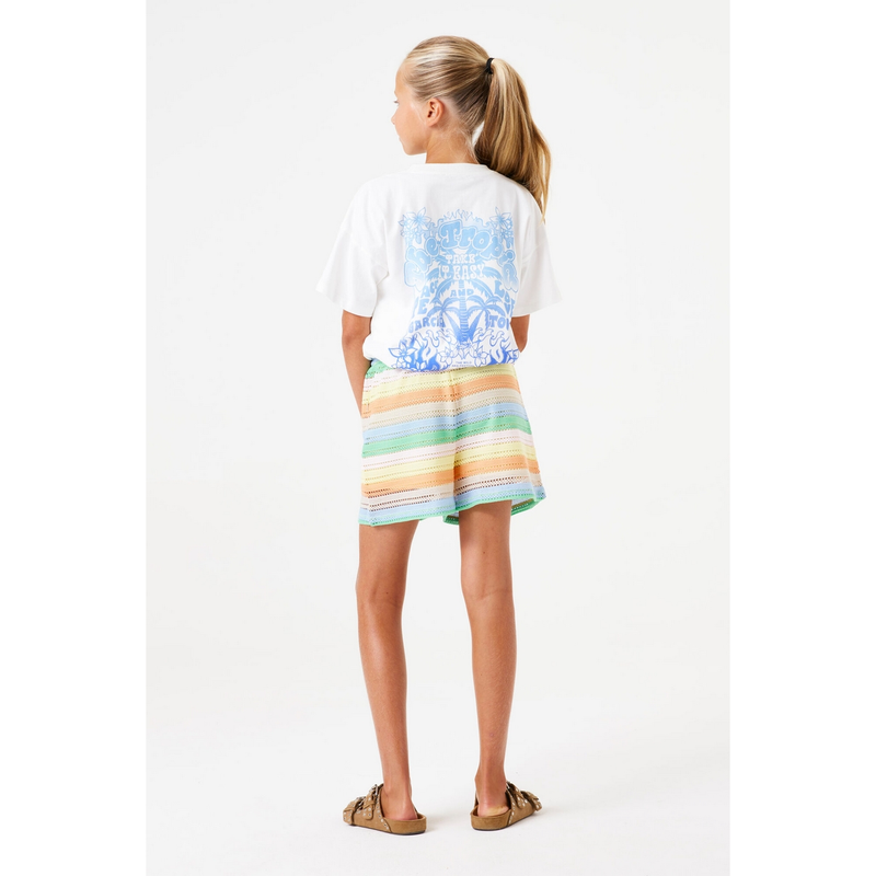 Meisjes Short D52537 Garcia GEEL
