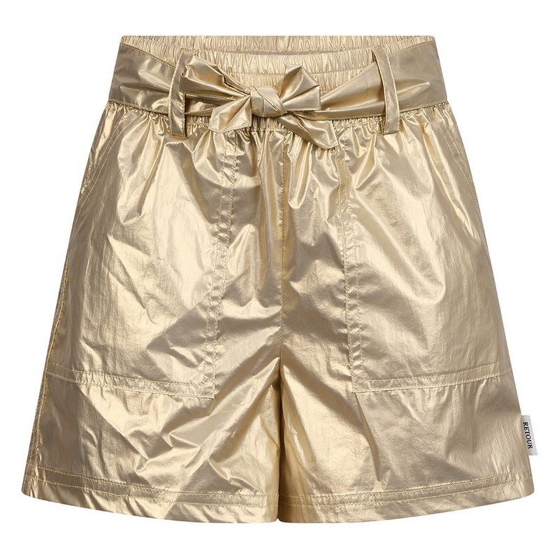 Meisjes Short Fonda Retour GOUD