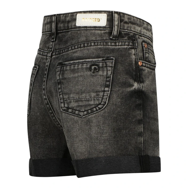 Meisjes Short R125KGD46003 Raizzed BLACK DENIM