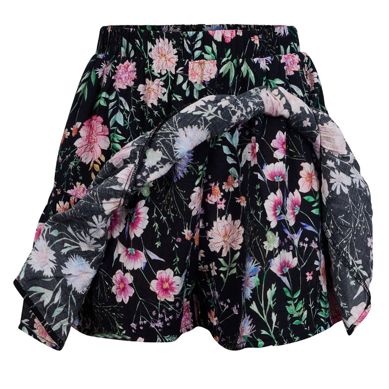 Meisjes Short Tess Retour ZWART
