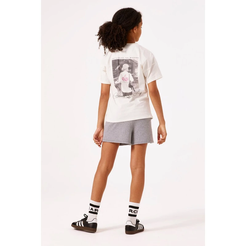 Meisjes Skort B52521 Garcia GRIJS DESSIN
