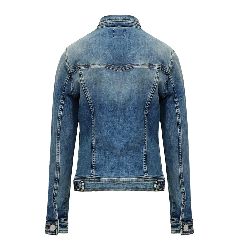 Meisjes Spijkerjack Eliza G Blenda LTB MID BLUE DENIM
