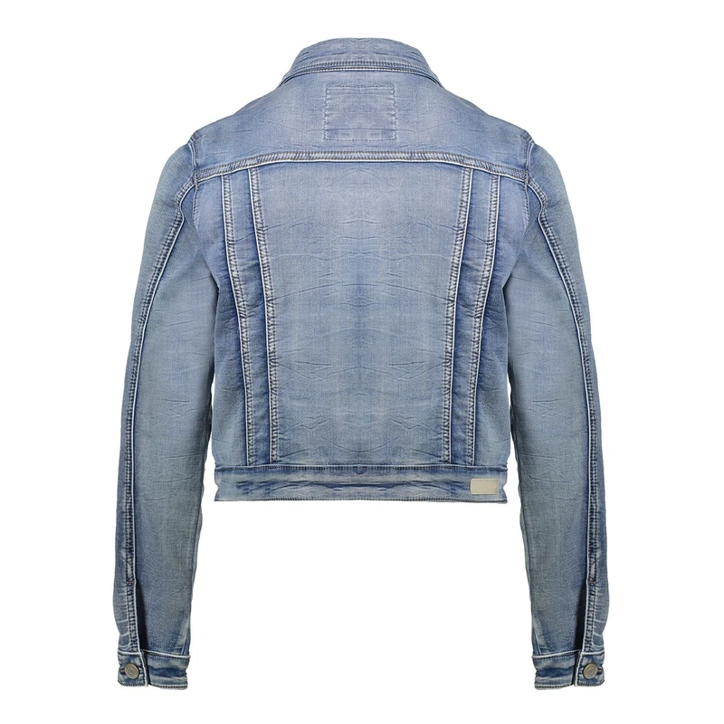 Meisjes Spijkerjas 55002K-10 Geisha MID BLUE DENIM