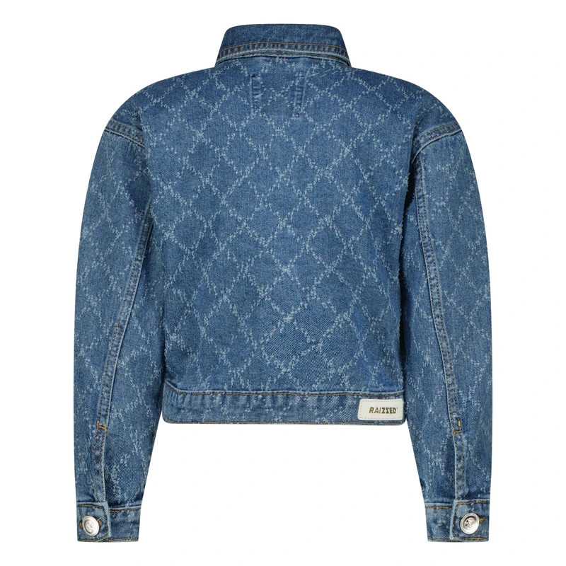 Meisjes Spijkerjas R125KGD16001 Tuna Raizzed MID BLUE DENIM