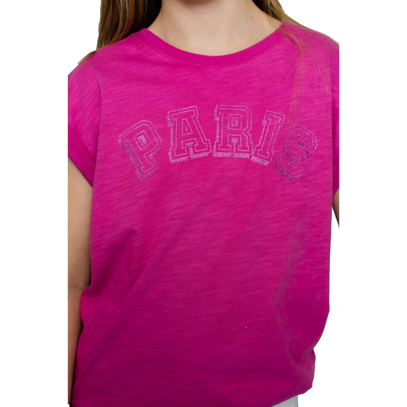 Meisjes T-shirt 52116K-41 Geisha CERISE