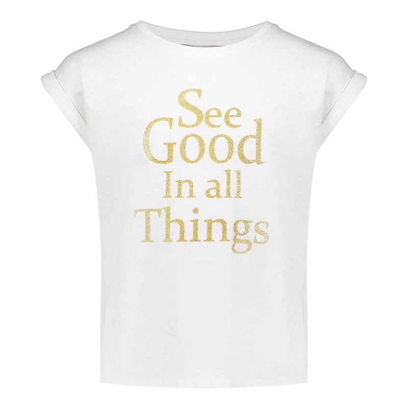 Meisjes T-shirt 52127K-41 Geisha OFF-WHITE