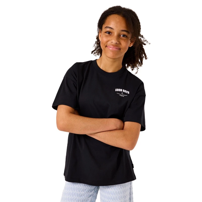 Meisjes T-shirt A52602 Garcia DEEP BLACK