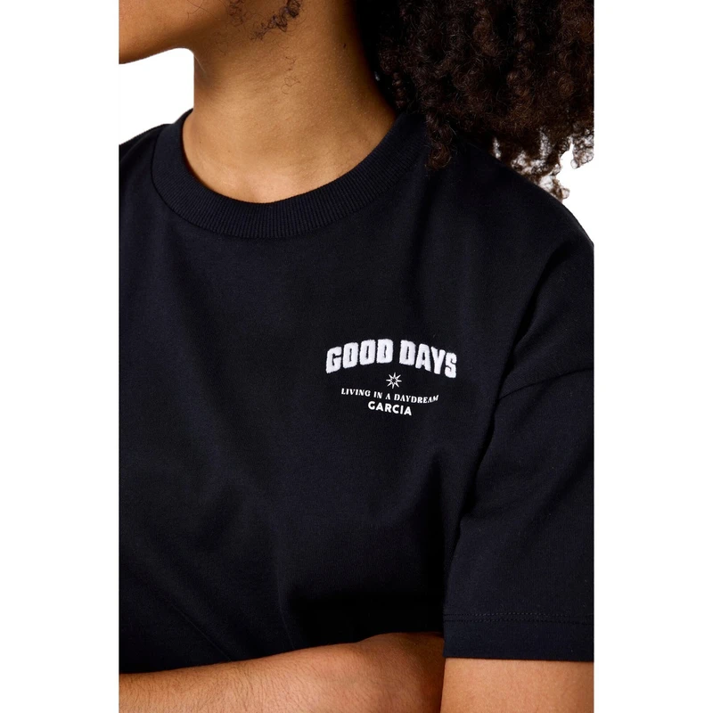 Meisjes T-shirt A52602 Garcia DEEP BLACK