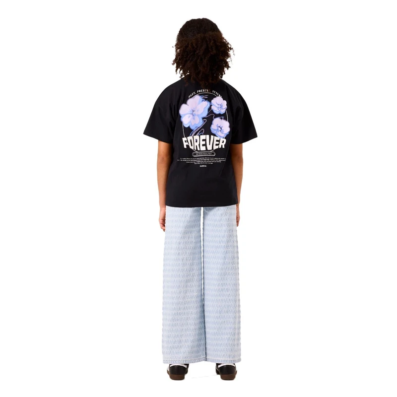 Meisjes T-shirt A52602 Garcia DEEP BLACK