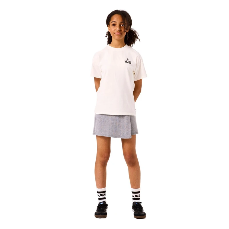 Meisjes T-shirt B52403 Garcia OFF-WHITE