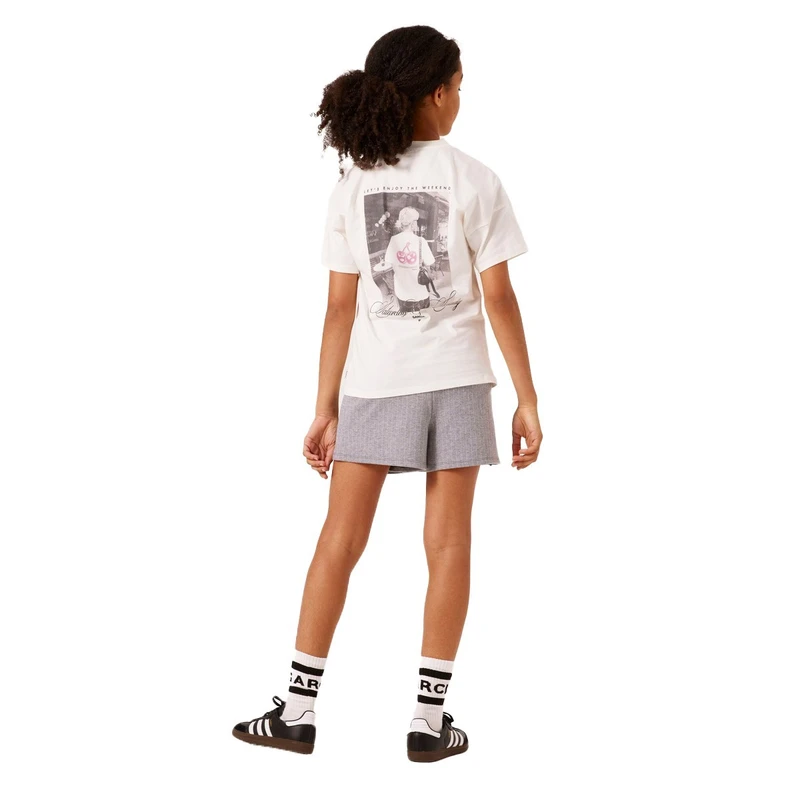Meisjes T-shirt B52403 Garcia OFF-WHITE