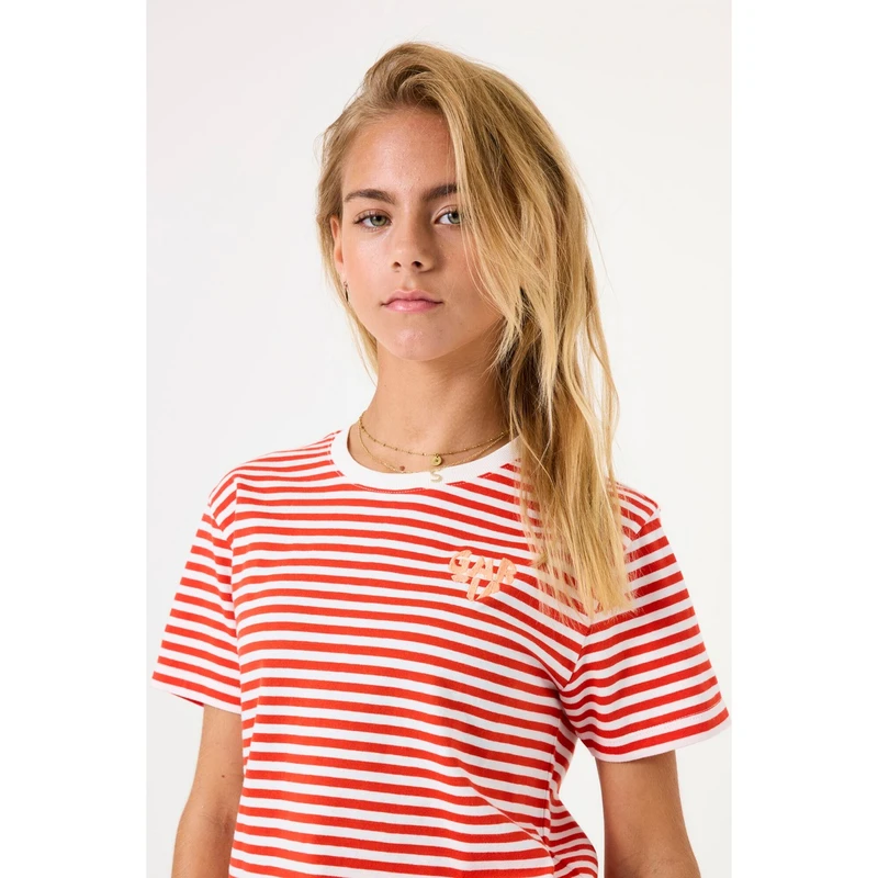 Meisjes T-shirt C52605 Garcia ROOD