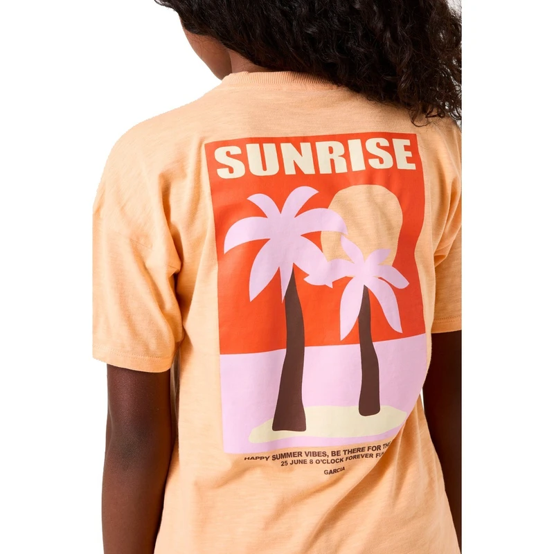 Meisjes T-shirt C52606 Garcia KORAAL