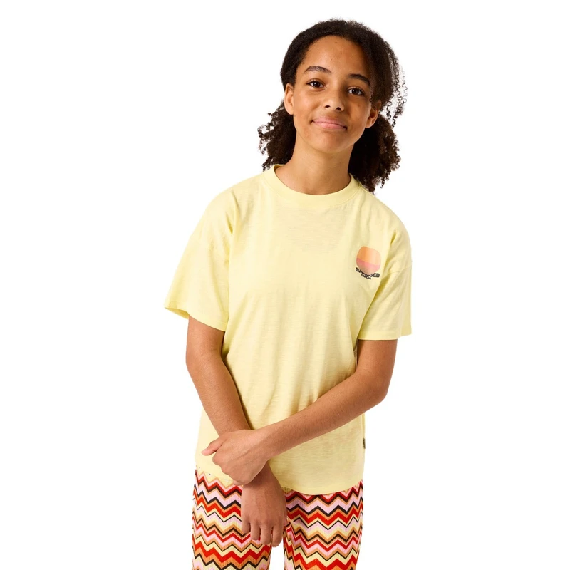 Meisjes T-shirt C52606 Garcia GEEL