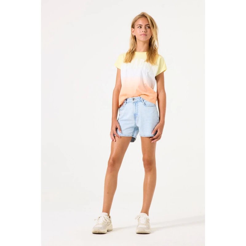 Meisjes T-shirt C52613 Garcia GEEL