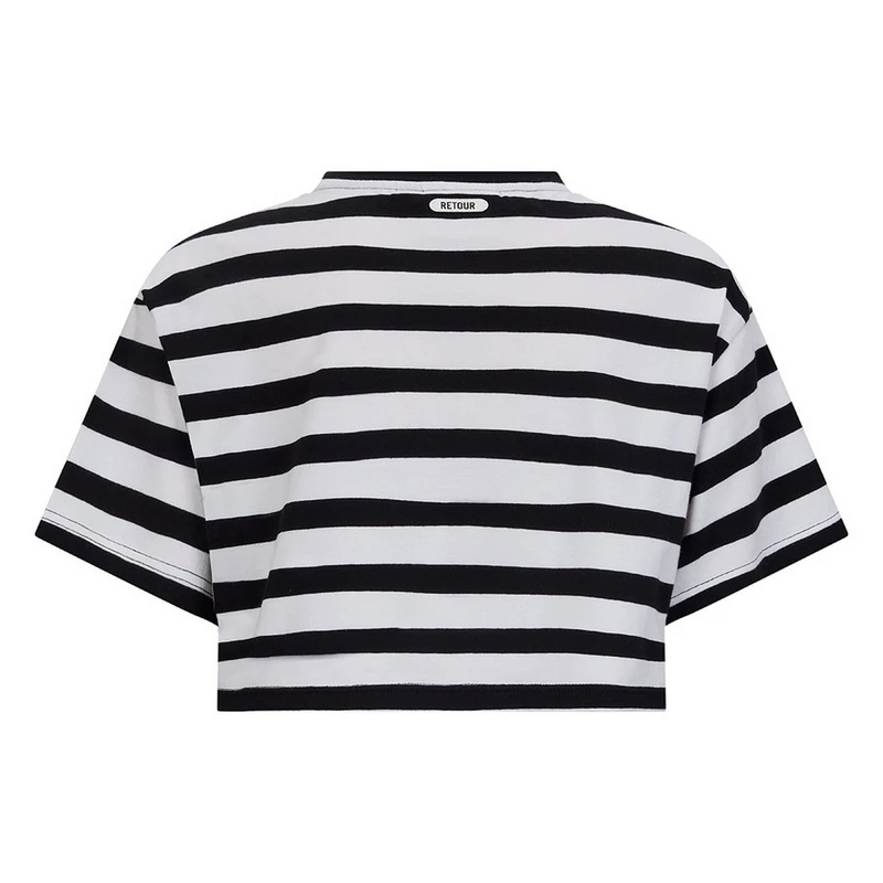 Meisjes T-shirt Cindy Retour ZWART