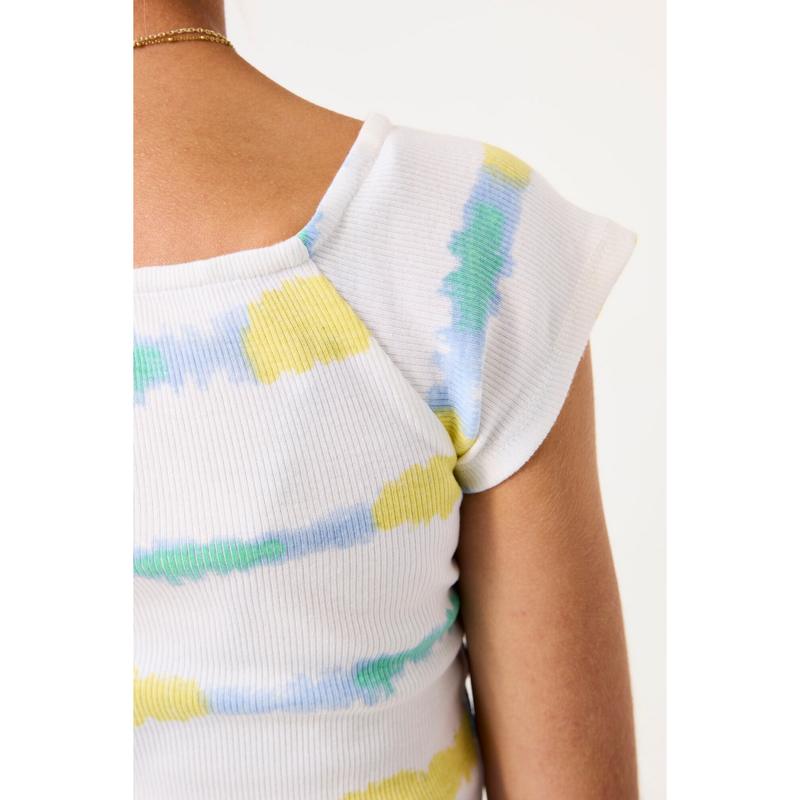Meisjes T-shirt D52407 Garcia OFF-WHITE