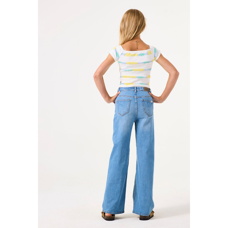 Meisjes T-shirt D52407 Garcia OFF-WHITE