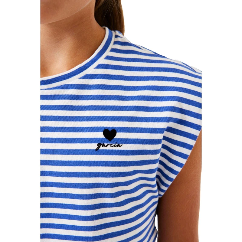 Meisjes T-shirt E52607 Garcia BLEU