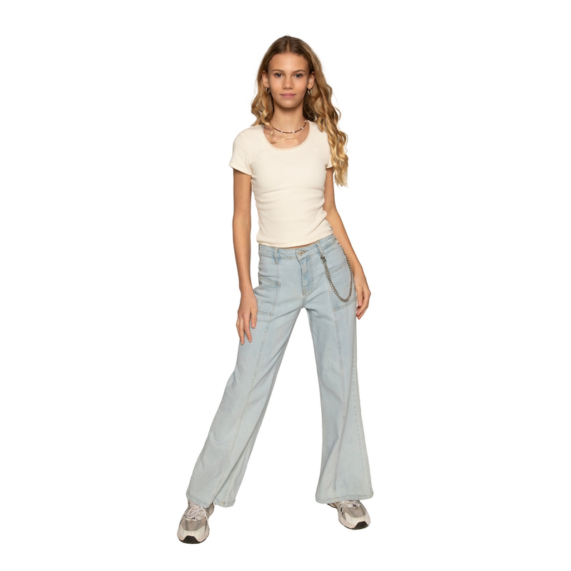 Meisjes T-shirt FL25206 Rixt Frankie & Liberty OFF-WHITE