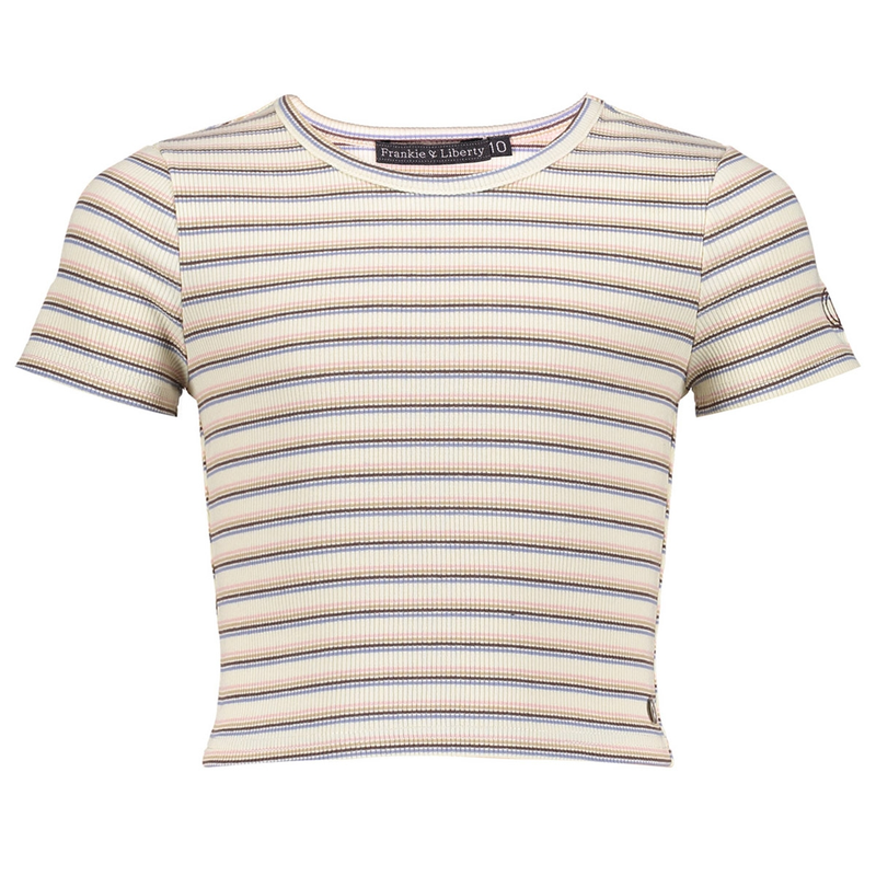 Meisjes T-shirt FL25234 Rozy Frankie & Liberty ZWART DESSIN