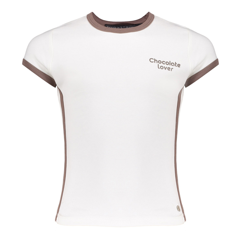 Meisjes T-shirt FL25236 Ramia Frankie & Liberty ZAND