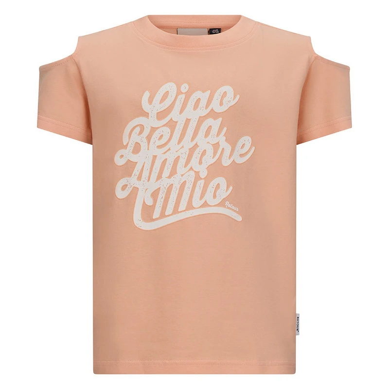 Meisjes T-shirt Flore Retour ROOD