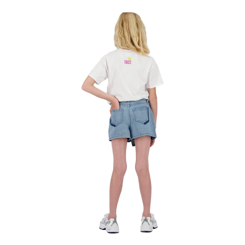 Meisjes T-shirt HanriekeKGN30017 Vingino Wit