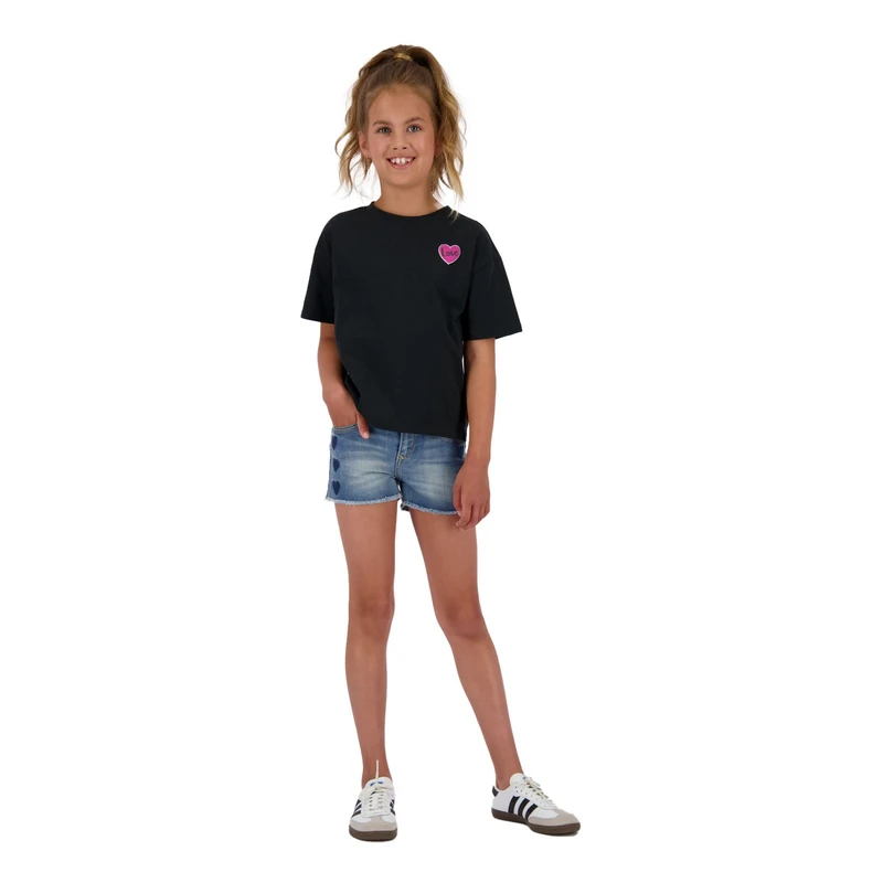 Meisjes T-shirt HanriekeKGN30017 Vingino ZWART