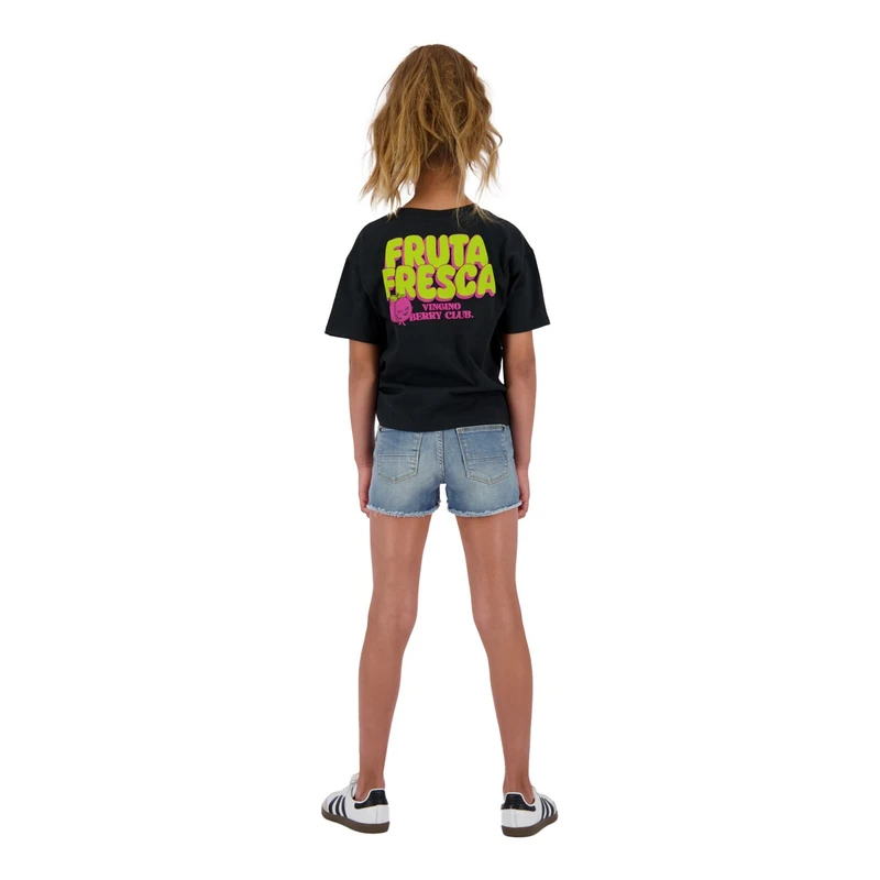 Meisjes T-shirt HanriekeKGN30017 Vingino ZWART