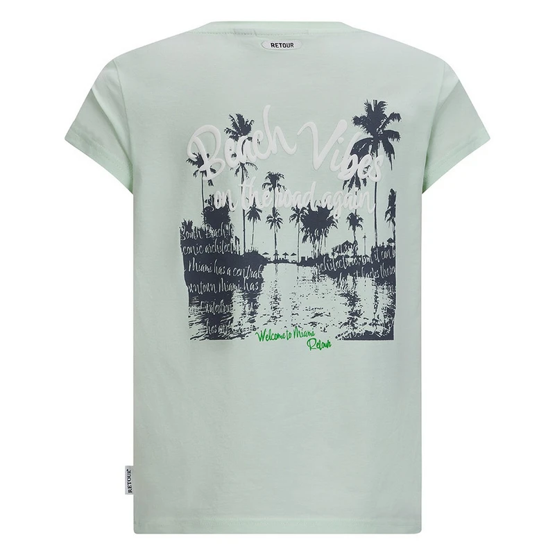Meisjes T-shirt Julia Retour GROEN
