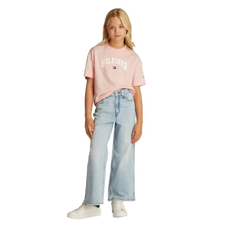 Meisjes T-shirt KG0KG08549XT0 Tommy Hilfiger KORAAL
