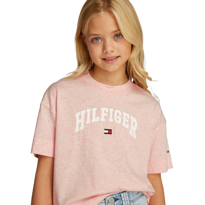 Meisjes T-shirt KG0KG08549XT0 Tommy Hilfiger KORAAL