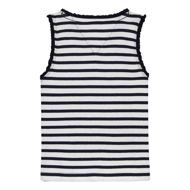Meisjes T-shirt KG0KG08588C1G tank Tommy Hilfiger NAVY