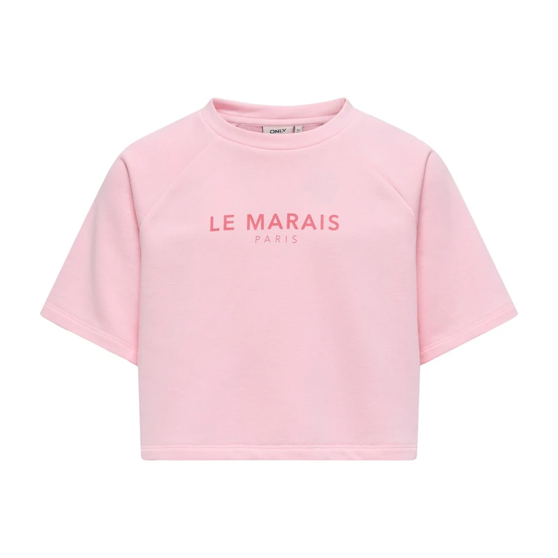 Meisjes T-shirt KOGCORA Only ROZE