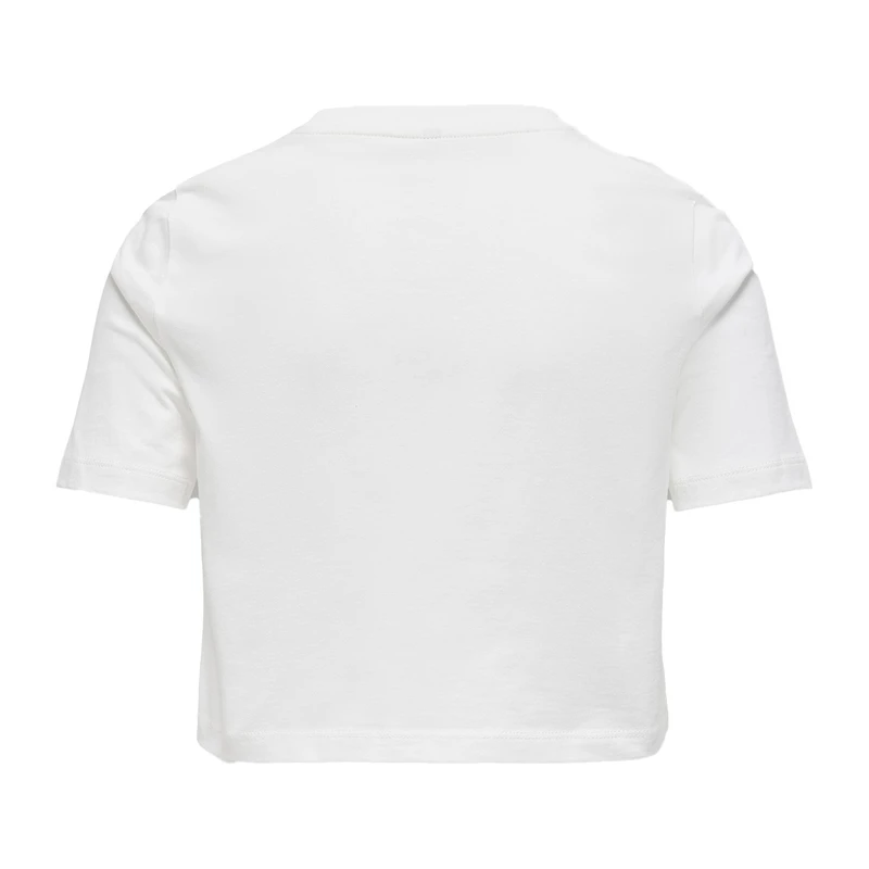 Meisjes T-shirt KOGFILIPPA Only Wit