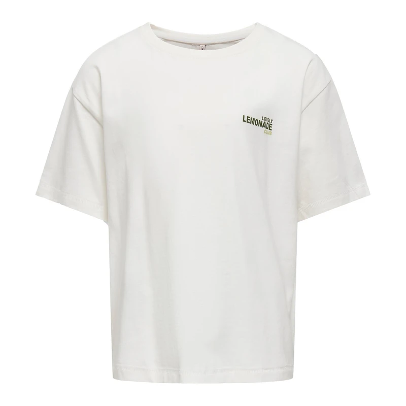 Meisjes T-shirt KOGHELEN Only Wit
