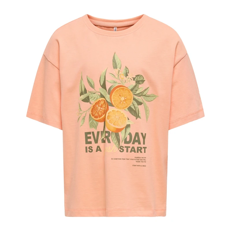 Meisjes T-shirt KOGHELEN Only ZALM