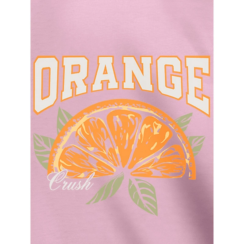 Meisjes T-shirt KOGHELEN Only ORANJE