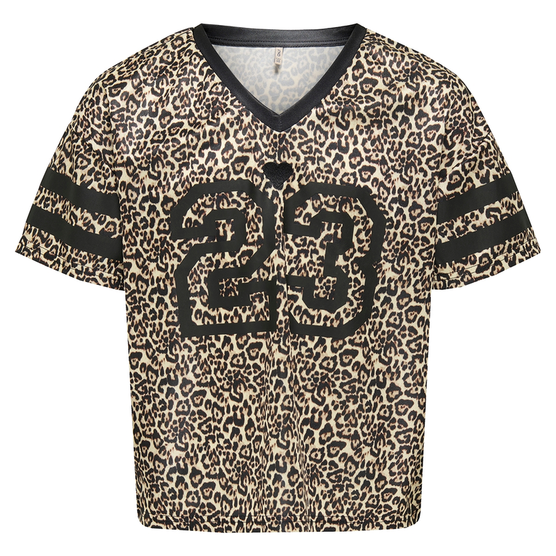 Meisjes T-shirt KOGLULU Only ZWART
