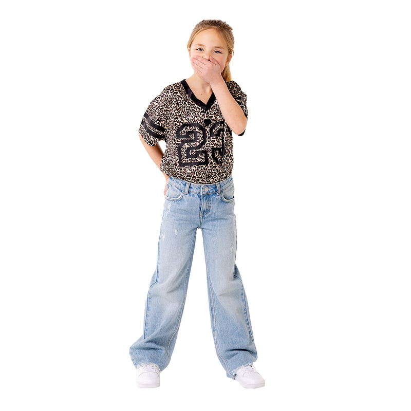 Meisjes T-shirt KOGLULU Only ZWART