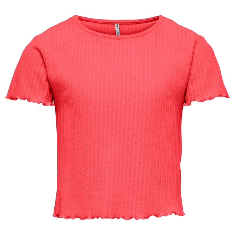 Meisjes T-shirt KOGNELLA Only KORAAL