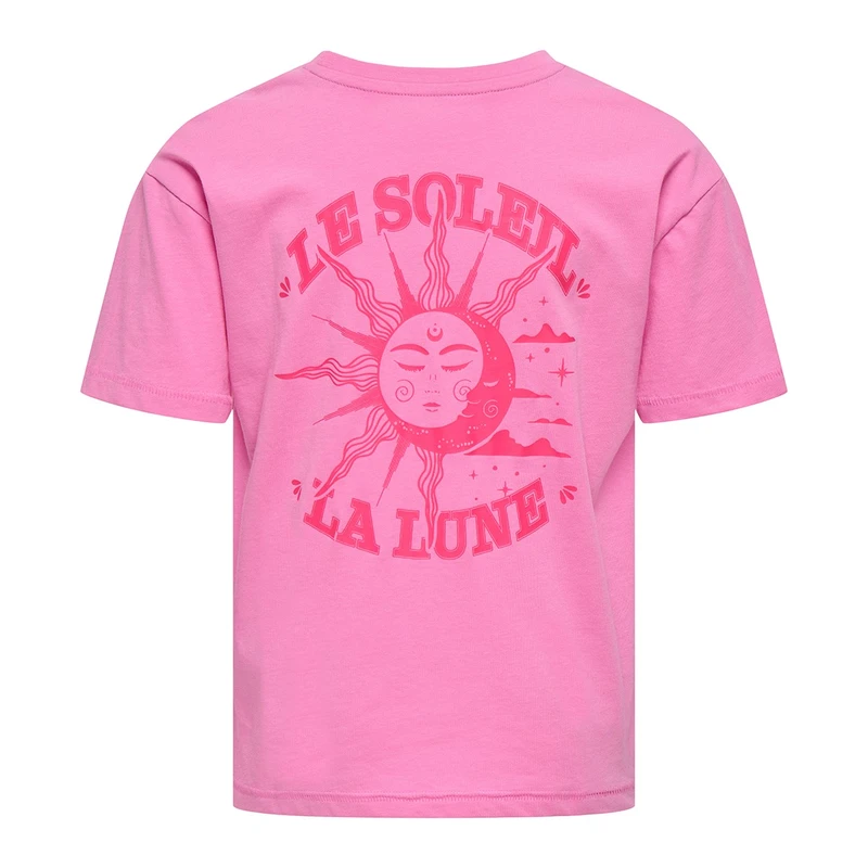 Meisjes T-shirt KOGRUTH Only FUCHSIA