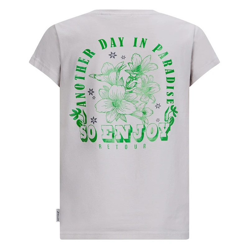 Meisjes T-shirt Luna Retour LICHT GRIJS