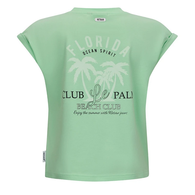 Meisjes T-shirt Natalia Retour LINDE