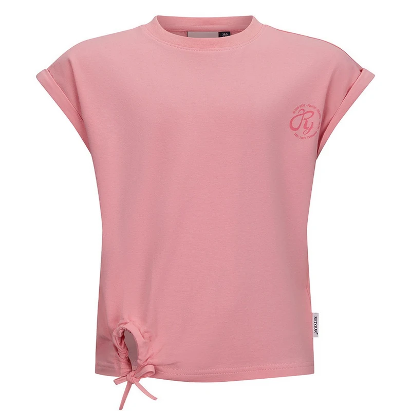 Meisjes T-shirt Natalia Retour ROZE