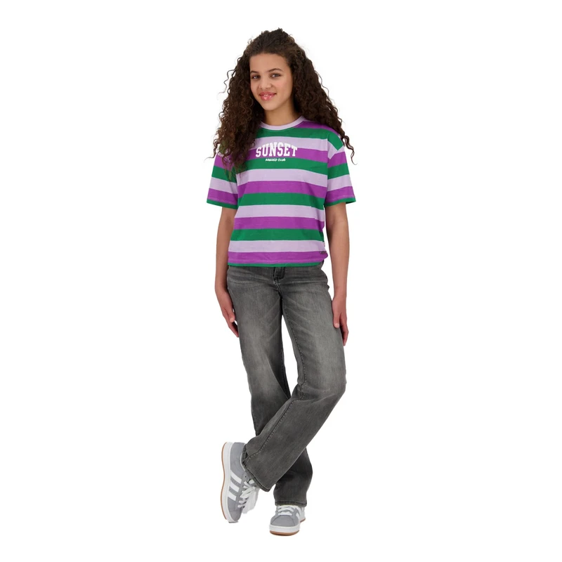 Meisjes T-shirt R125KGN30002 Farah Raizzed LILA
