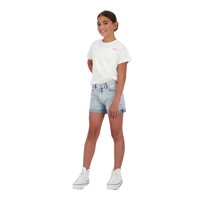 Meisjes T-shirt R125KGN30016 Kiara Raizzed Wit