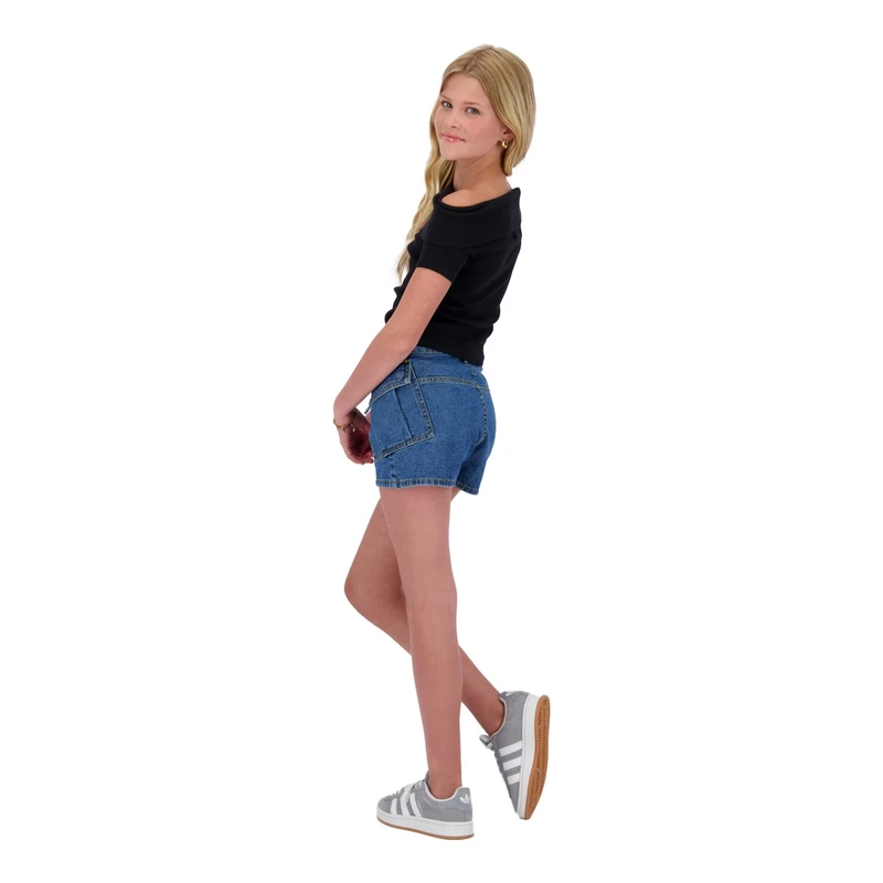 Meisjes T-shirt R125KGN36001 Feya Raizzed DEEP BLACK